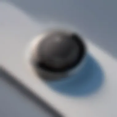 Stylish dbrand AirTag in a modern setting highlighting its aesthetic appeal