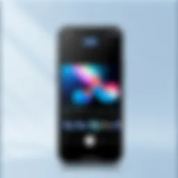 User interface of a popular video editing app on iPhone