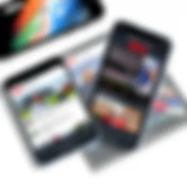 User Interface of ESPN Widgets on Mobile User interface of ESPN widgets on mobile devices