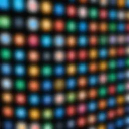 A collage of various communication app icons showcasing alternatives to Facetime.