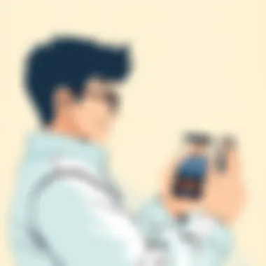 Enjoying Video Calls on Android User enjoying a video call on an Android device