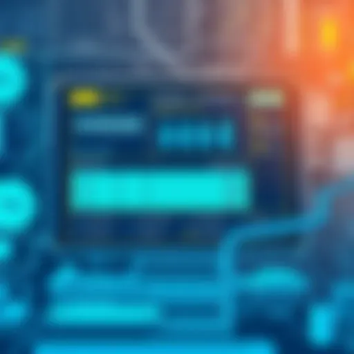 Motherboard diagnostic interface displaying test results