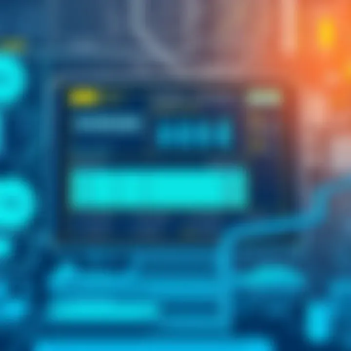 Motherboard diagnostic interface displaying test results