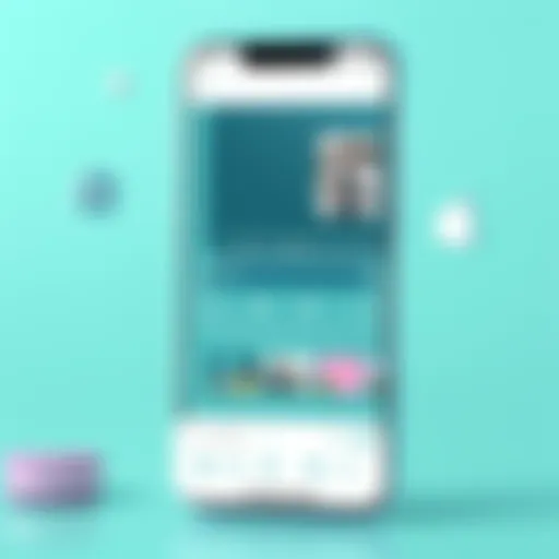 Screenshot of a video editing app interface