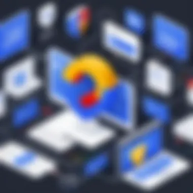 Enhancing Security with Google Open DNS Infographic showcasing security benefits of Google DNS