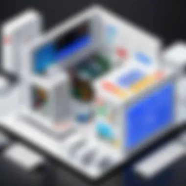 Architecture Overview of Google's PC Operating System A conceptual diagram showcasing the architecture of Google's operating system for PCs.