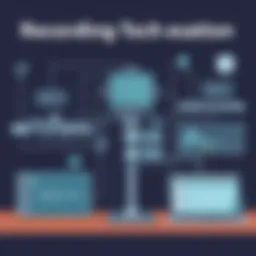 A sophisticated setup for recording phone conversations