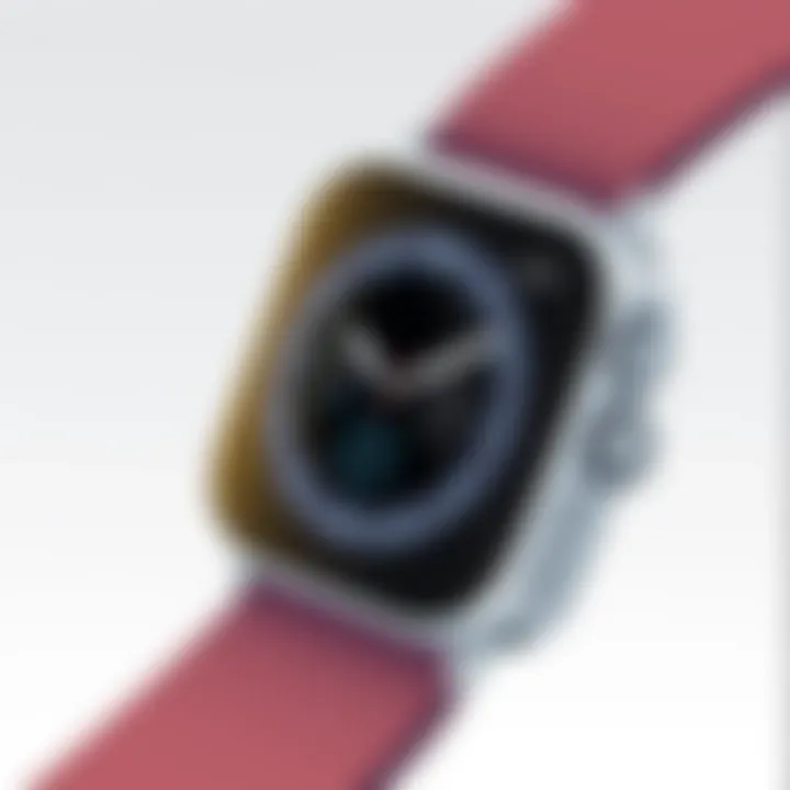 Visual representation of practical applications of iWatch complications in daily life