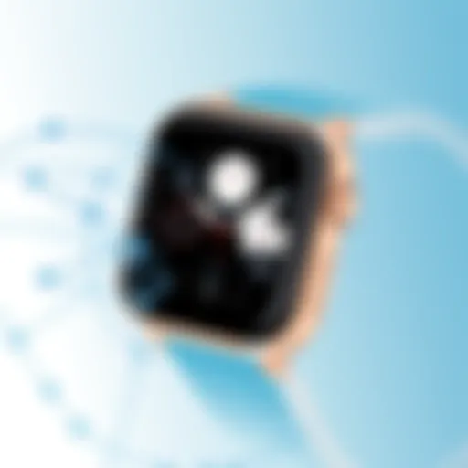 Diverse iWatch Complications An overview of various iWatch complications displayed on a sleek interface