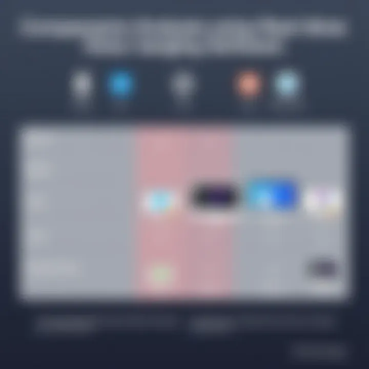 Comparison chart of various real-time voice changing software