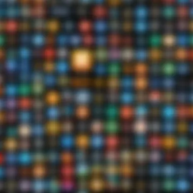 Notable Titles in Mobile Sandbox Gaming A collage of popular sandbox game logos on mobile devices