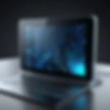 Dynamic Design: Modern Screensaver Features Modern screensaver showcasing a dynamic visual experience