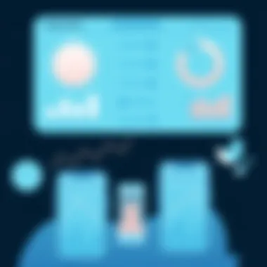 Visual representation of sleep data analytics