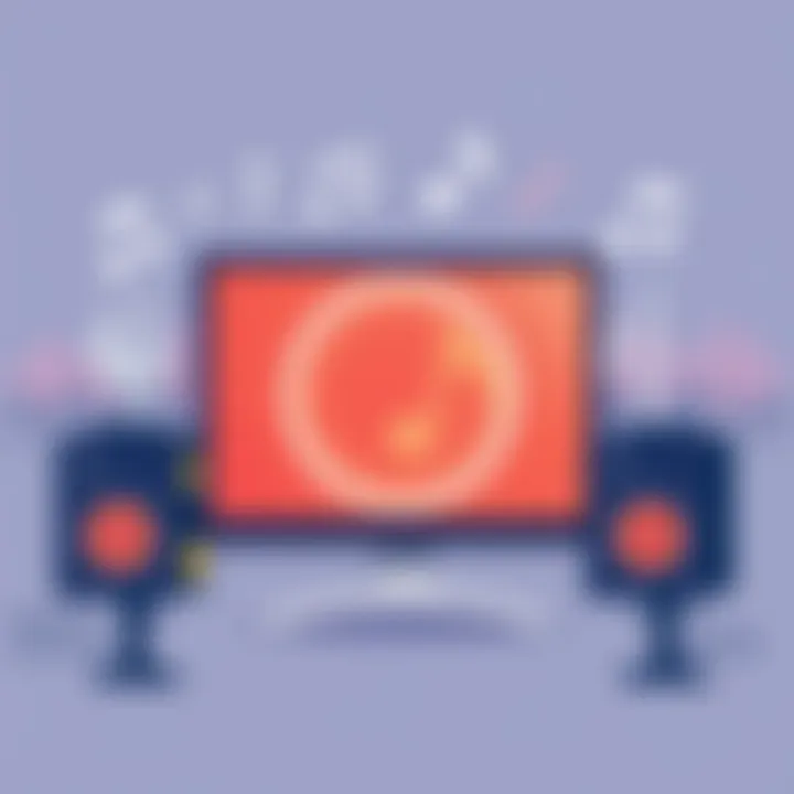 Conceptual image illustrating copyright in music