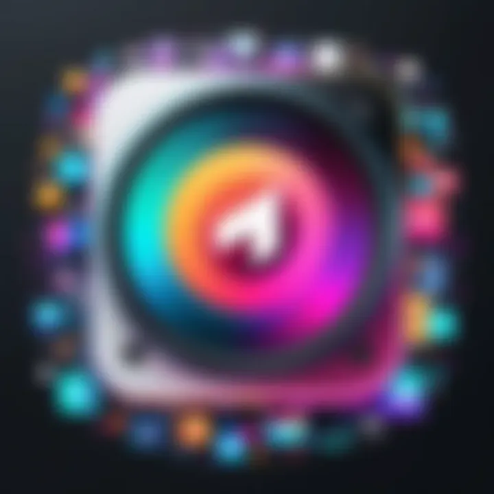 Creative effects showcase in a TikTok app