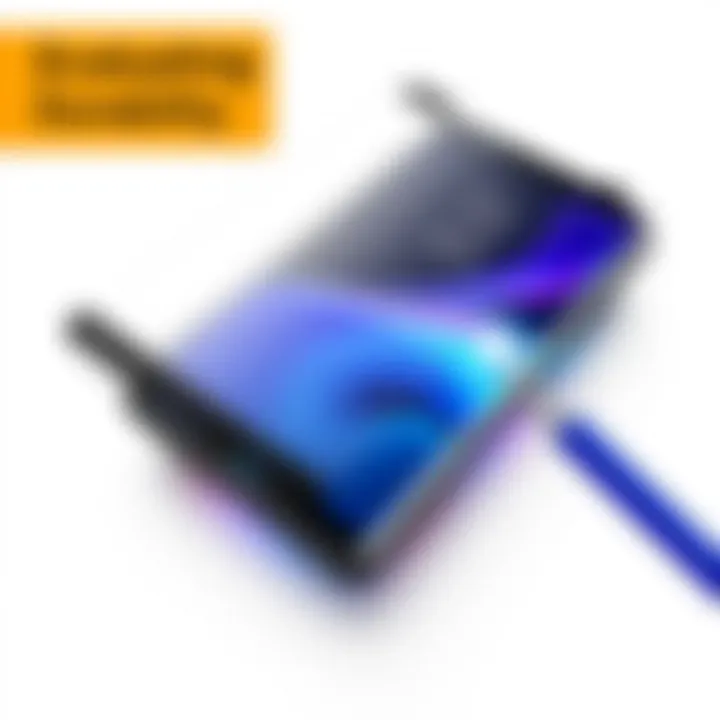 Evaluating Durability of Screen Protectors Durability test of a screen protector for Samsung Note 9