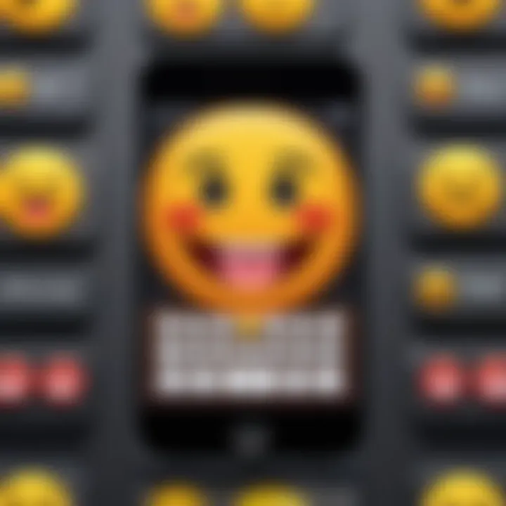 Evolution of emoji features on different iPhone models