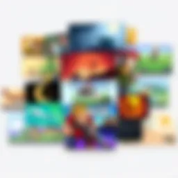 A collage of popular paid Android games featuring diverse genres