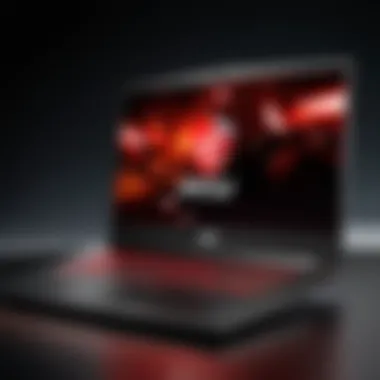 MSI GF series laptop showcasing design and build quality