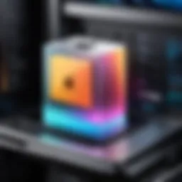 Graphical representation of Mac storage categories