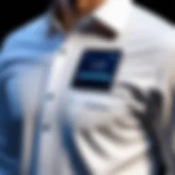 Innovative design of the Sony Portable AC Shirt showcasing its modern aesthetics