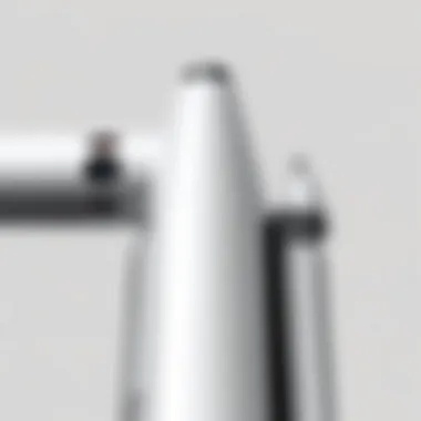 Sleek Design of Third Generation Apple Pencil Detail view of the third generation Apple Pencil showcasing its sleek design