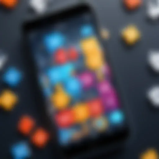 A captivating screenshot of a popular offline puzzle game on iPhone