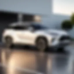 Exterior view of the Toyota LQ showcasing its sleek design