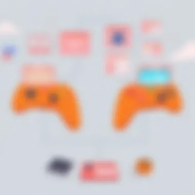 Technological Advancements in Two-Player Games Illustration of technological advancements influencing gaming experiences