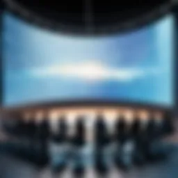 An abstract representation of unlimited collaboration in virtual meetings