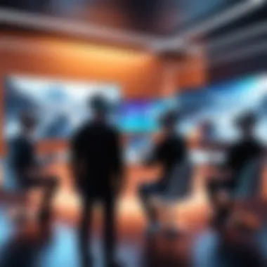 Engaging Multiplayer Experience Multiplayer session in a virtual reality environment