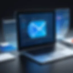 User interface of a popular web-based email provider showcasing its design and accessibility features.