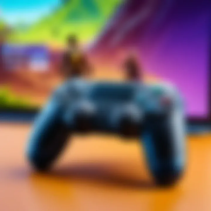 Gameplay controls for Fortnite on Samsung devices