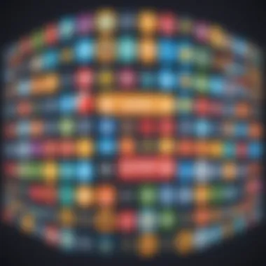 Diverse Game Genres Diverse genres of games available for social interaction.
