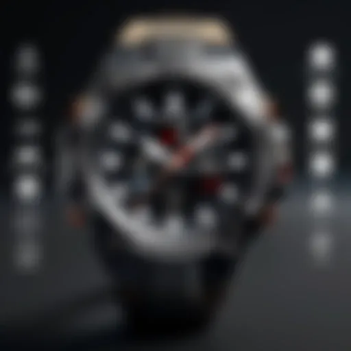 G Shock G Squad Pro smartwatch displaying advanced features