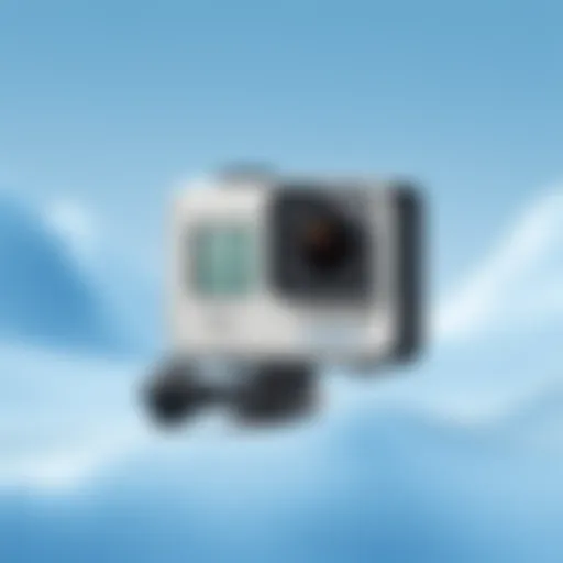 Sleek Design of GoPro Hero 7 GoPro Hero 7 showcasing its sleek design and robust features