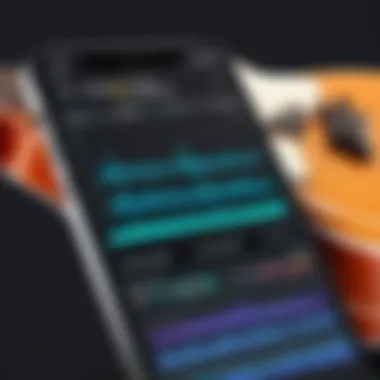 Comparative Analysis of Guitar Tuning Applications Comparison chart of guitar tuning apps, including Guitar Tuna
