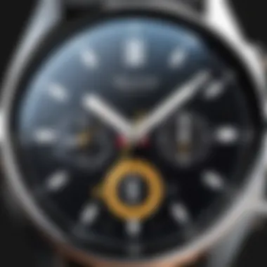 A selection of popular watch faces on a smartwatch display