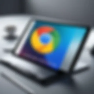 Enhancing Functionality with Chrome Extensions Concept of Chrome extensions enhancing functionality