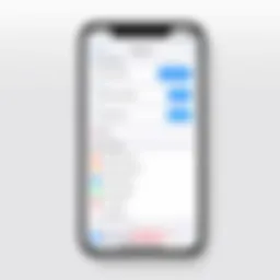 Adjusting iPhone settings for iMessage