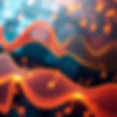 The Intricacies of Melody in Our Minds An abstract representation of sound waves and melody