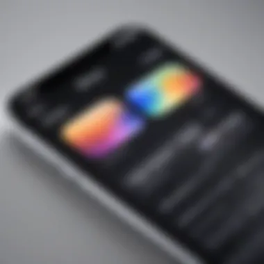 Understanding iPhone Specifications Detailed image of iPhone specifications displayed on a screen