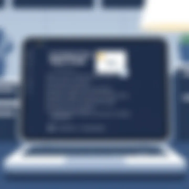 Troubleshooting Text Free Troubleshooting tips illustrated on a digital device