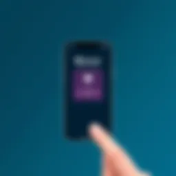 User interface showing Apple TV remote feature