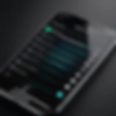 Accessing Ringtone Settings iPhone settings menu showing ringtone options
