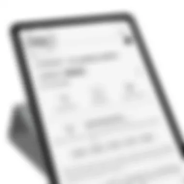 Customizing Your Reading Experience in Kindle App Customization options in Kindle app settings on iPad Pro