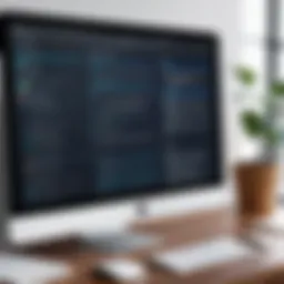 User interacting with a Mac translator app interface