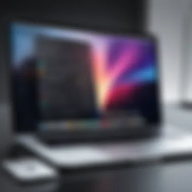 Configuring Call Settings on MacBook Settings menu for enabling call features