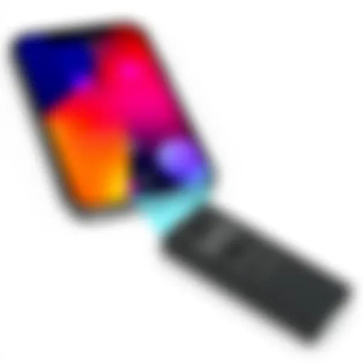 iPhone Screen Mirroring to Fire TV Stick Visual representation of iPhone screen mirroring to Fire TV Stick