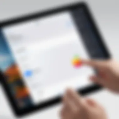 Accessing Apple ID Settings on iPad Accessing Apple ID settings on an iPad